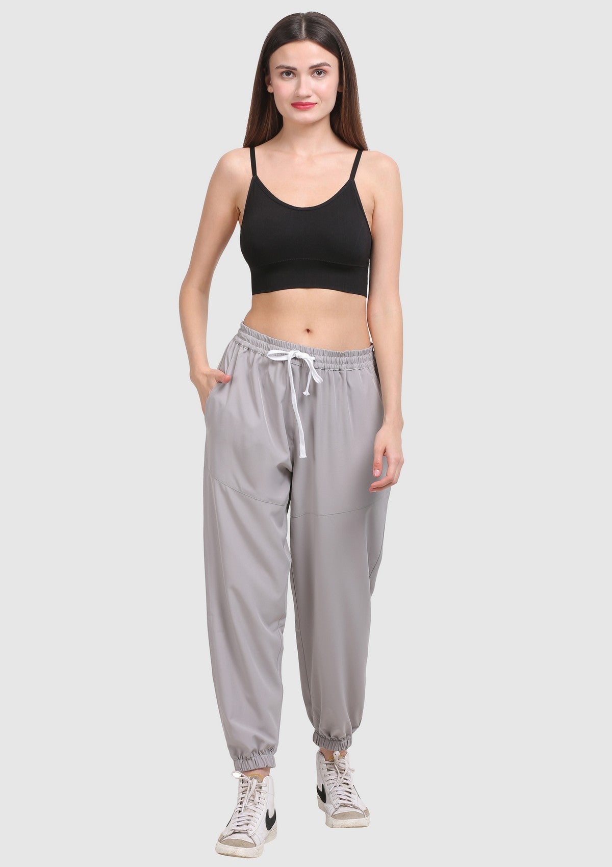 Buy Black Pants for Women by Molcha Online | Ajio.com